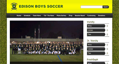 Desktop Screenshot of edisonboyssoccer.com